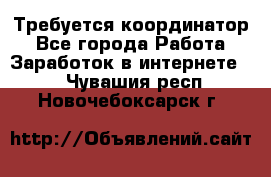 Требуется координатор - Все города Работа » Заработок в интернете   . Чувашия респ.,Новочебоксарск г.